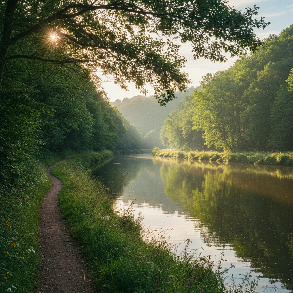 La vallée du Scorff à Gestel, un cadre naturel préservé prisé des acheteurs