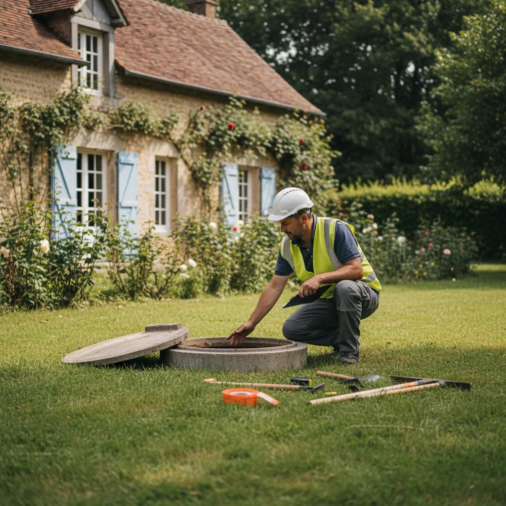 Contrôle d'assainissement non collectif lors d'une vente immobilière