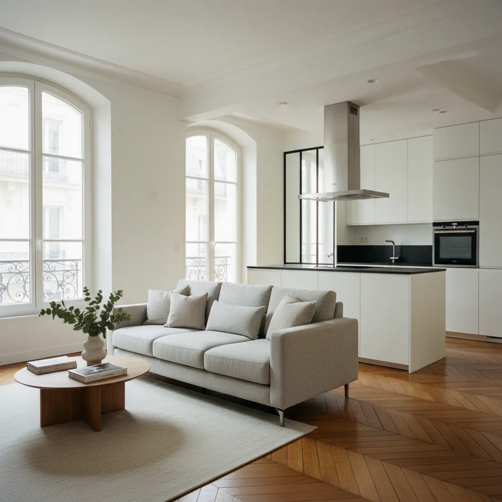 Un appartement rénové à Vannes, prêt pour la mise en location meublée