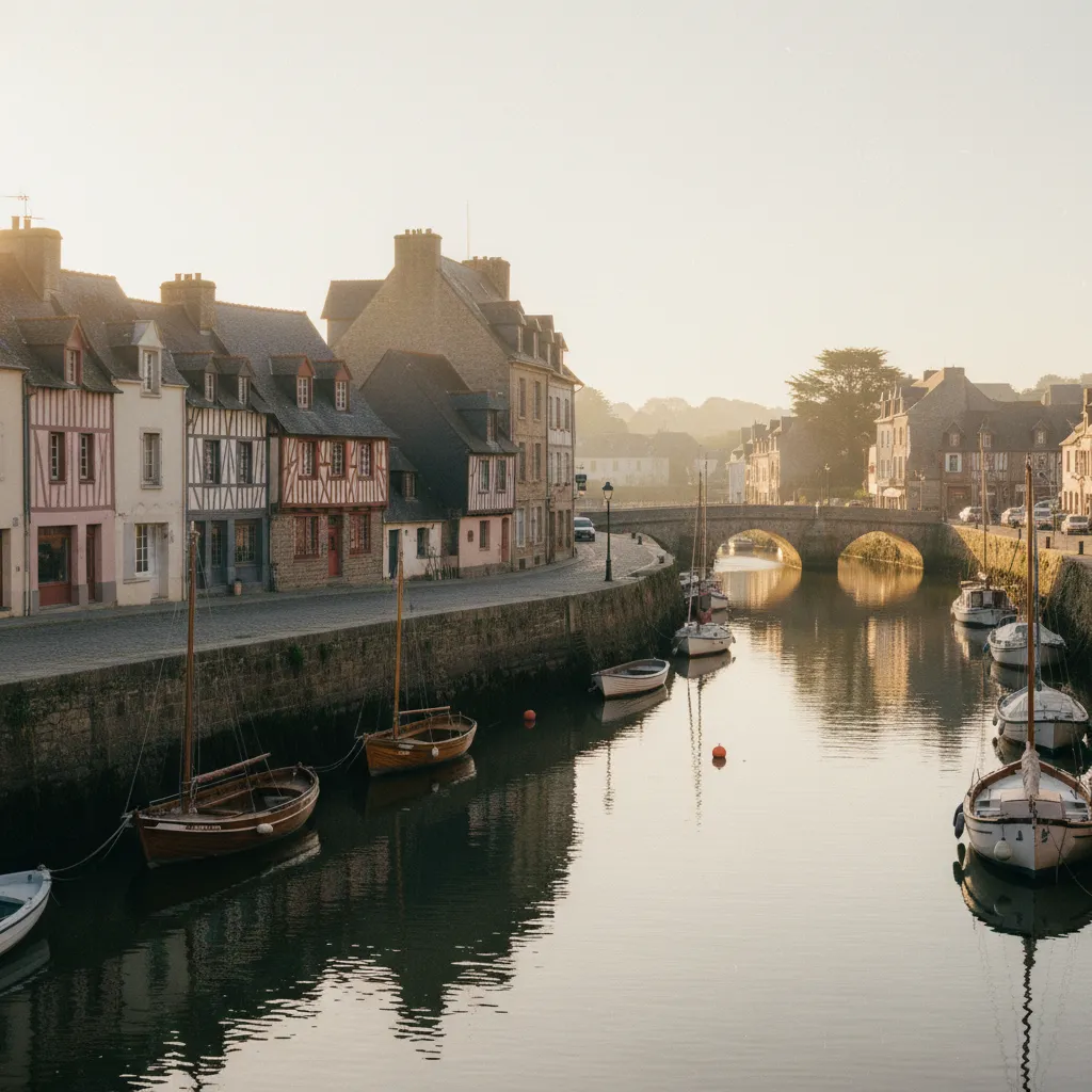 Le port de Saint-Goustan, quartier le plus recherché pour acheter une maison à Auray