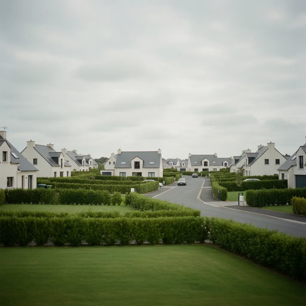 Quartier résidentiel de Kerudo à Auray, prisé des familles pour son calme et ses commodités