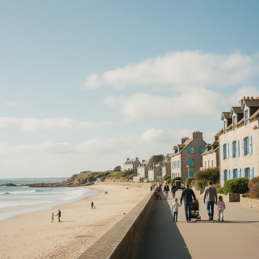 Les stations balnéaires du Morbihan conjuguent charme architectural et cadre de vie familial