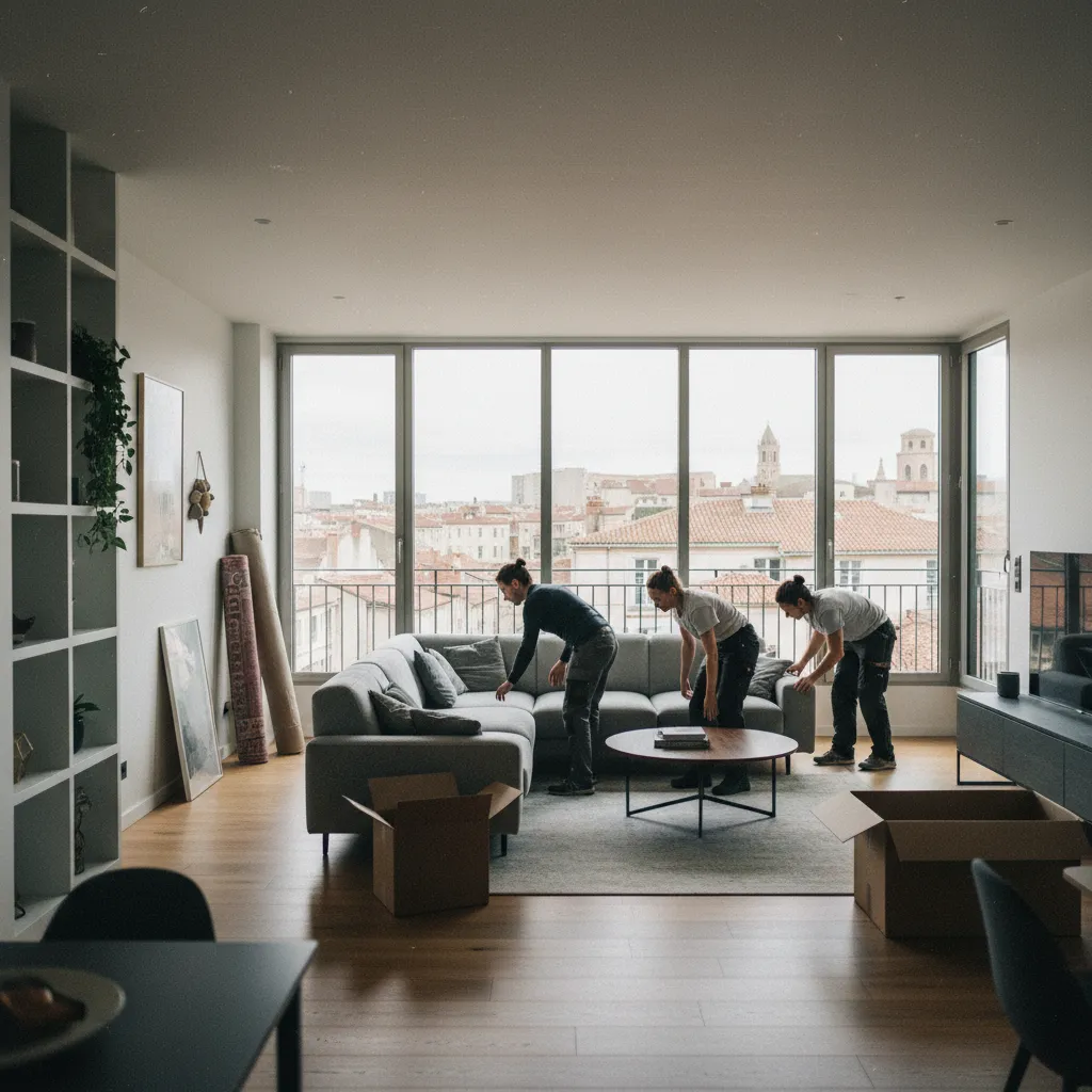 Appartement meublé prêt à la location dans un quartier recherché de Toulouse