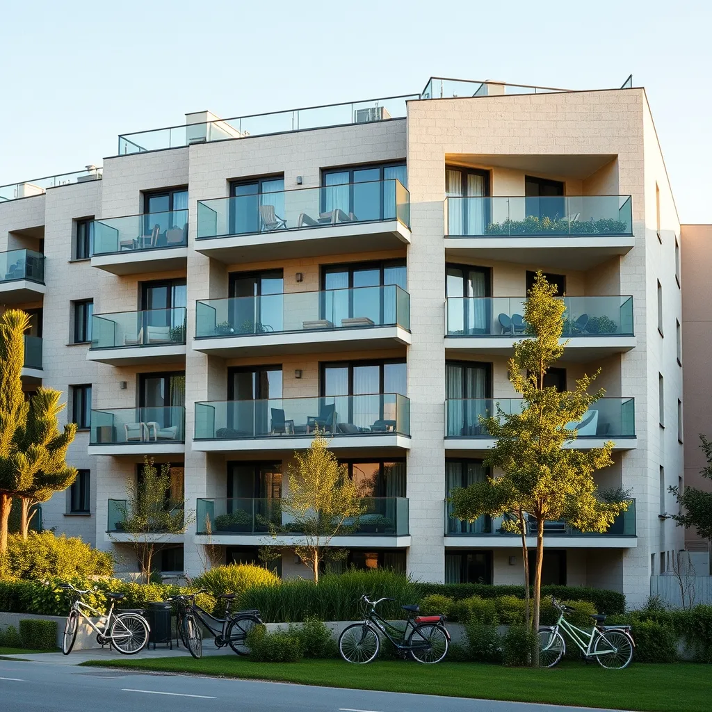 Résidence neuve à Vannes : architecture contemporaine et prestations RE 2020