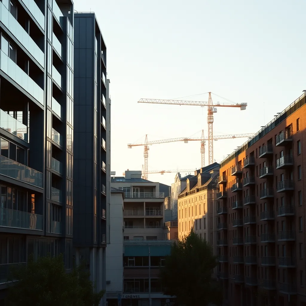 Le quartier Fives en pleine transformation urbaine, avec l'écoquartier Fives Cail Babcock en toile de fond