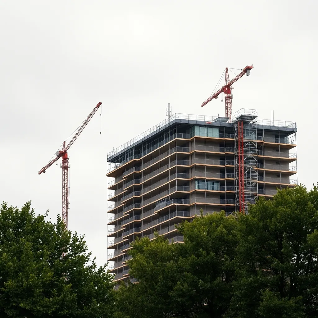 Chantier d'un programme neuf à Lorient : les livraisons de résidences se poursuivent en 2026
