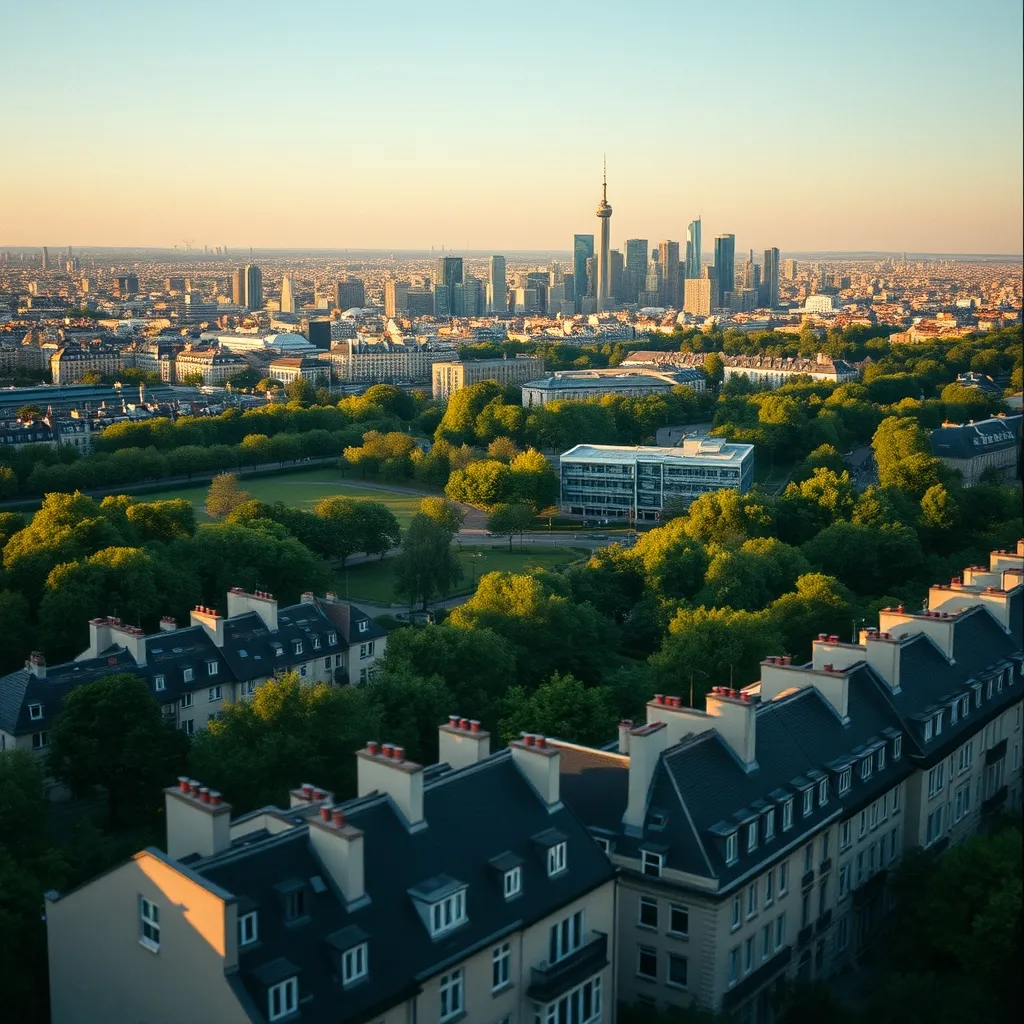 Le quartier de La Défense vu depuis les Hauts-de-Seine, moteur de la demande locative locale