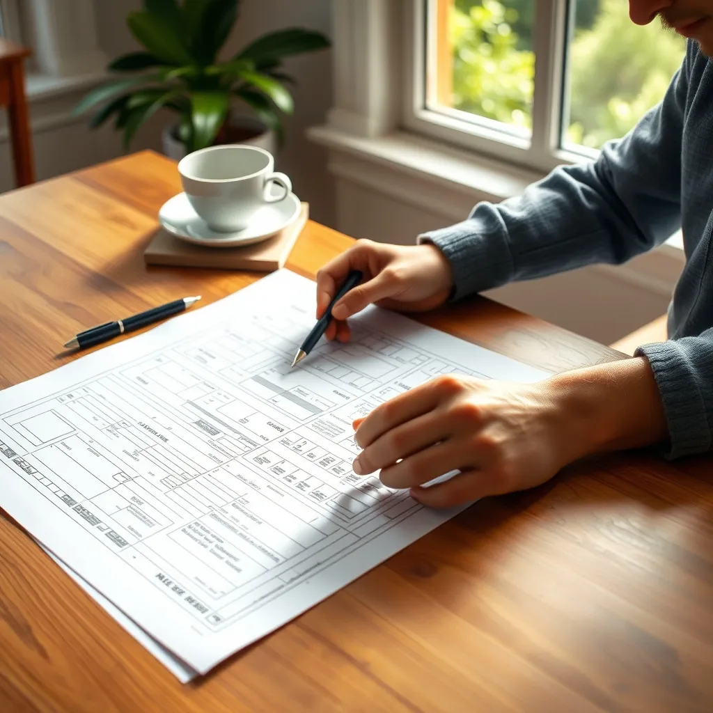Examen des plans et documents du dossier de permis de construire