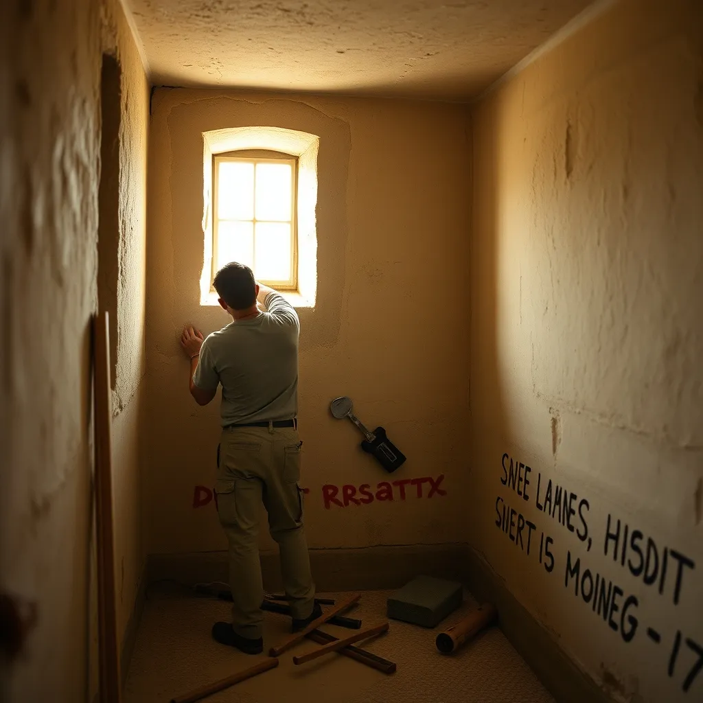 Application d'un enduit chaux-chanvre sur mur en pierre pour une isolation perspirant
