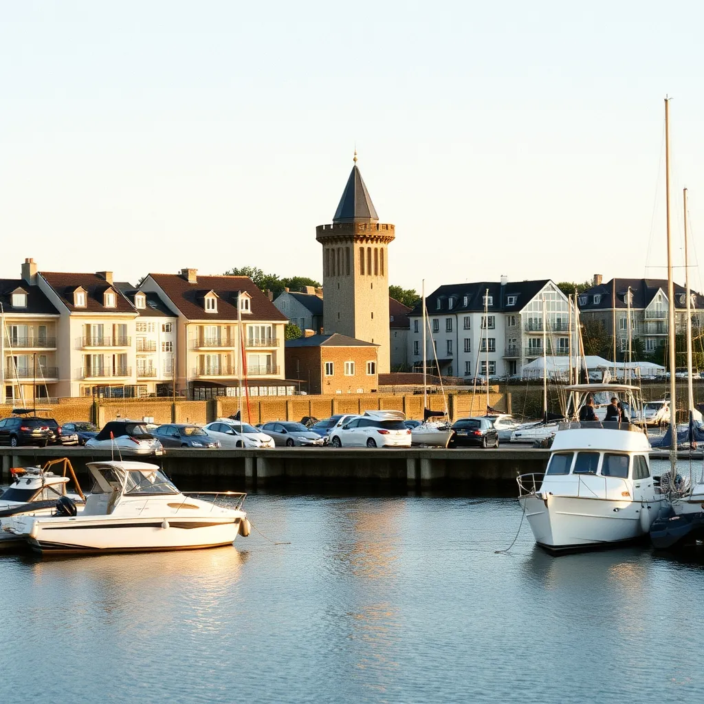 Le port de Saint-Servan et la tour Solidor, un quartier prisé pour l'immobilier neuf