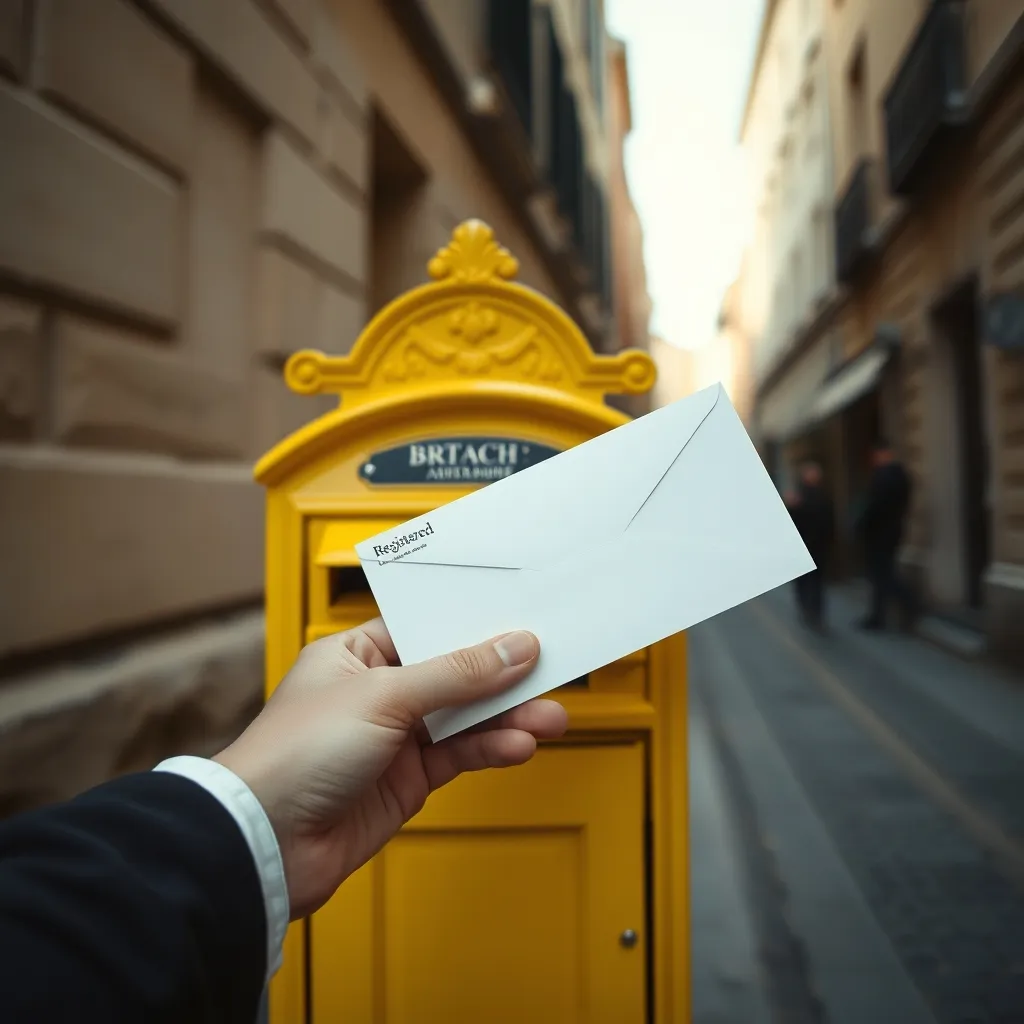 La lettre recommandée est le moyen légal pour exercer son droit de rétractation sous 10 jours
