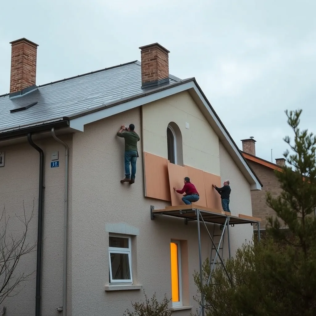 L'isolation thermique par l'extérieur permet de gagner jusqu'à deux classes sur le DPE