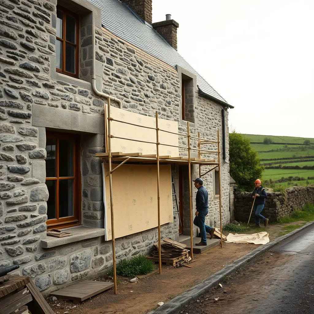 La rénovation énergétique d'une maison bretonne ancienne représente un investissement conséquent mais rentable