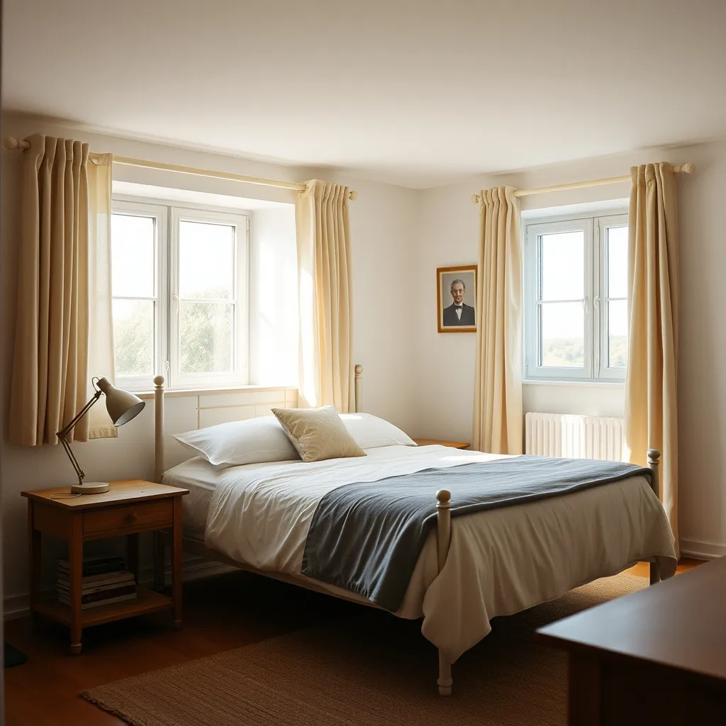 Literie complète, rideaux occultants et luminaires sont exigés dans chaque chambre du meublé
