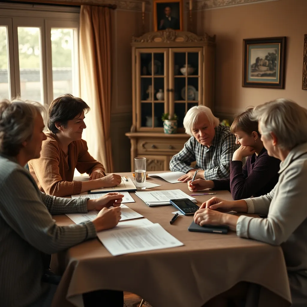 Informer ses héritiers du projet de viager reste recommandé pour préserver l'harmonie familiale