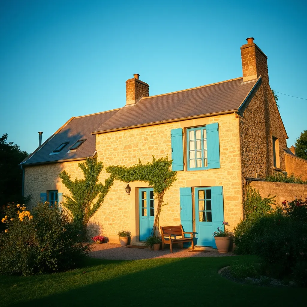 Une maison typique du Morbihan, un patrimoine qui peut être vendu en viager